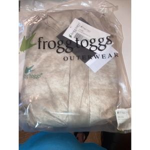 Frogg Togg Sport Anglers Bibb Suit Pro Jacket Bib Rain suit M NWT Khaki